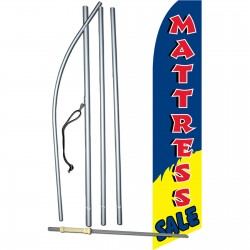 Mattress Sale Blue Yellow Swooper Flag Bundle