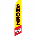 Smoke Shop Pipe Swooper Flag