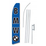BMW Blue Swooper Flag Bundle
