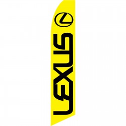Lexus Yellow Swooper Flag