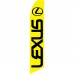Lexus Yellow Swooper Flag