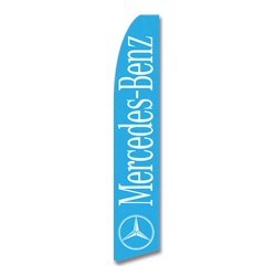 Mercedes-Benz Blue Swooper Flag