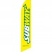 Subway Yellow Swooper Flag