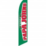 Papa John's Pizza Swooper Flag