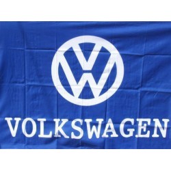 Volkswagen 3'x 5' Blue & White Flag