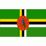 Dominica 3'x 5' Country Flag