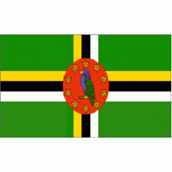 Dominica 3'x 5' Country Flag