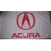Acura White Automotive Logo 3'x 5' Flag