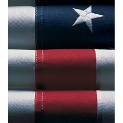 3'x 5' Nylon Glow Embroidered American Flags - BEST!
