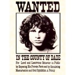 Jim Morrison Wanted Novelty Music 3'x 5' Flag