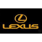 Lexus Black Gold 3' x 5' Polyester Flag