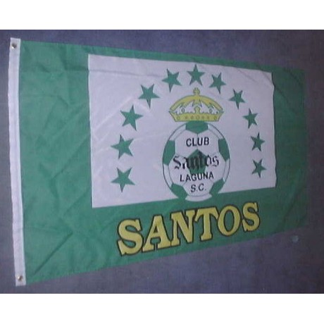 Santos Soccer Club 3'x 5' Soccer Flag