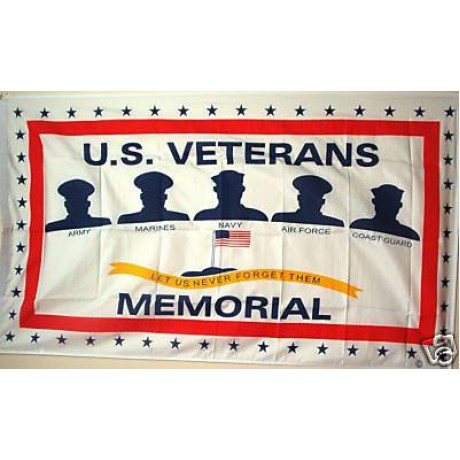 Veterans Memorial 3'x 5' Economy Flag